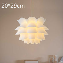 Load image into Gallery viewer, DIY Lotus Flower Lampshade  Flower Lampshade Pendant Lamp Shade Light cover for Ceiling Pendant Office Hotel Bar Home Decor