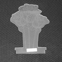 Load image into Gallery viewer, LED Lamp Creative LED Night Lights board Novelty Illusion Night Lamp lampshade 3D Illusion Table Lamp For Light Acrylic sheet