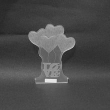 Load image into Gallery viewer, LED Lamp Creative LED Night Lights board Novelty Illusion Night Lamp lampshade 3D Illusion Table Lamp For Light Acrylic sheet