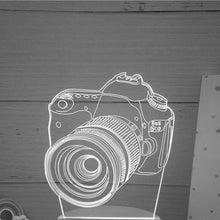 Load image into Gallery viewer, LED Lamp Creative LED Night Lights board Novelty Illusion Night Lamp lampshade 3D Illusion Table Lamp For Light Acrylic sheet
