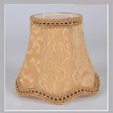 Load image into Gallery viewer, Art Deco Ripple Lamp Shades Crystal Wall Lamp Chandelier Fabric Lampshade Nordic Style Modern Lamp Cover for Home Decoration