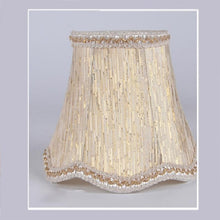 Load image into Gallery viewer, Art Deco Ripple Lamp Shades Crystal Wall Lamp Chandelier Fabric Lampshade Nordic Style Modern Lamp Cover for Home Decoration