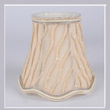 Load image into Gallery viewer, Art Deco Ripple Lamp Shades Crystal Wall Lamp Chandelier Fabric Lampshade Nordic Style Modern Lamp Cover for Home Decoration