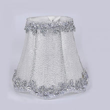 Load image into Gallery viewer, Art Deco Ripple Lamp Shades Crystal Wall Lamp Chandelier Fabric Lampshade Nordic Style Modern Lamp Cover for Home Decoration